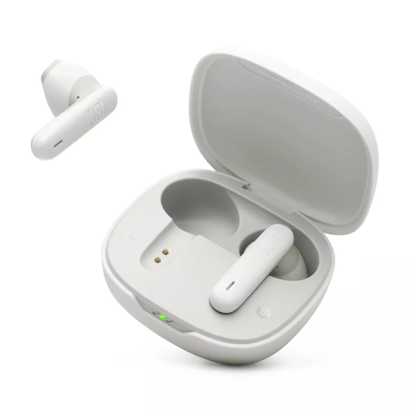 JBL Wave Flex 2 Bezvadu Iekšauss Austiņas Zvaniem/Mūzikai USB Type-C Balts