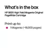 HP 982X High Yield Magenta Original PageWide kasetne, fuksīna, 1 gab., 16000 lapas