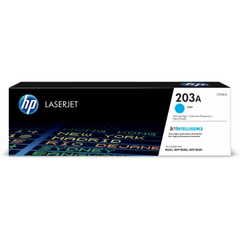 HP 203A ciāna oriģinālā LaserJet tonera kasetne
