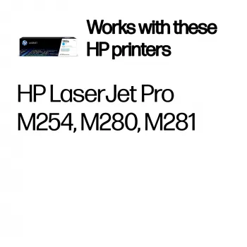 HP 203A ciāna oriģinālā LaserJet tonera kasetne