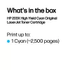 HP 203X High Yield Cyan Original LaserJet Toner Kasetne CF541X