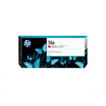 HP 746 300 ml Chromatic Red DesignJet tintes kasetne