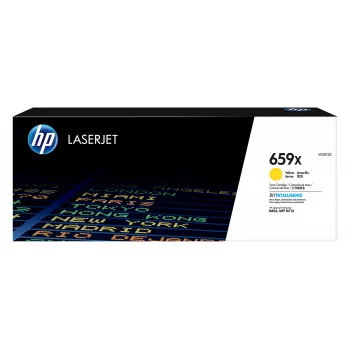HP LaserJet 659X augstas ražības dzeltenā oriģinālā tonera kasetne (W2012X)