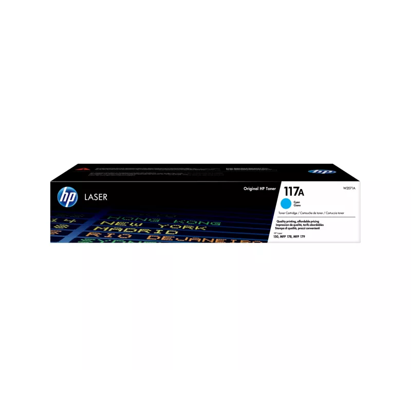 Toner HP W2071A Ciāns 700 Lappuses 117A/150/170