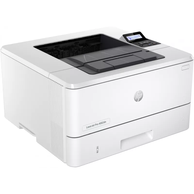 HP LaserJet Pro 4002dn printeris, lāzerprinteris, 1200 x 1200 DPI, A4, 40 lpp/min, divpusējā druka, balts