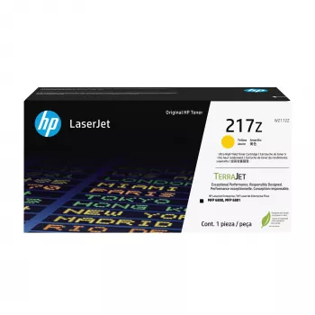 HP 217Z (W2172Z) augstas ražības dzeltena oriģinālā LaserJet tonera kasetne