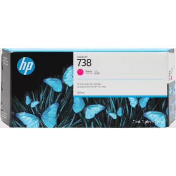 HP 738 300 ml Magenta tintas kasetne HP DesignJet T850 T950