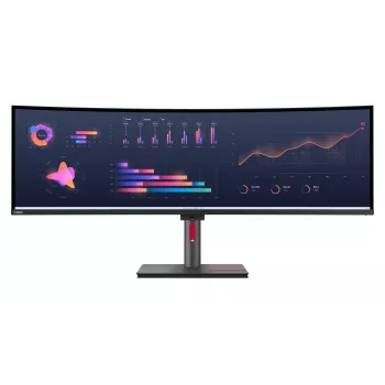 Monitors Lenovo ThinkVision P49w-30 49 collu DQHD LED 5120 x 1440
