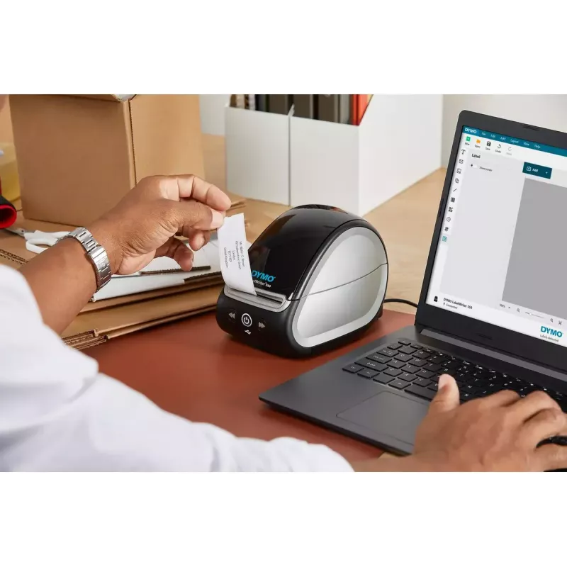 DYMO LabelWriter 550 etiķešu printeris ar tiešās termiskās drukas tehnoloģiju