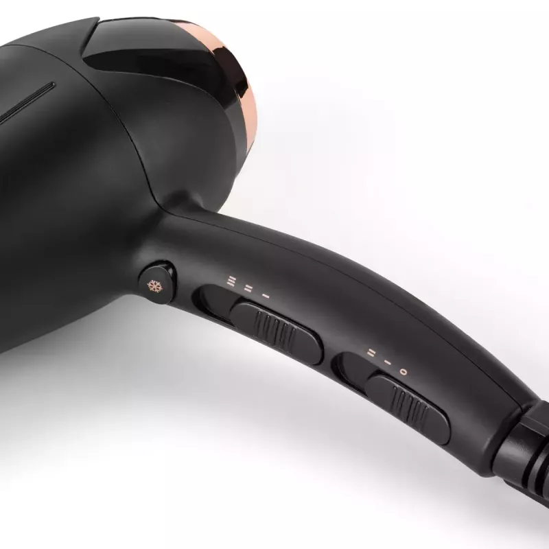 BaByliss D570DE Turbo Shine matu fēns, melns