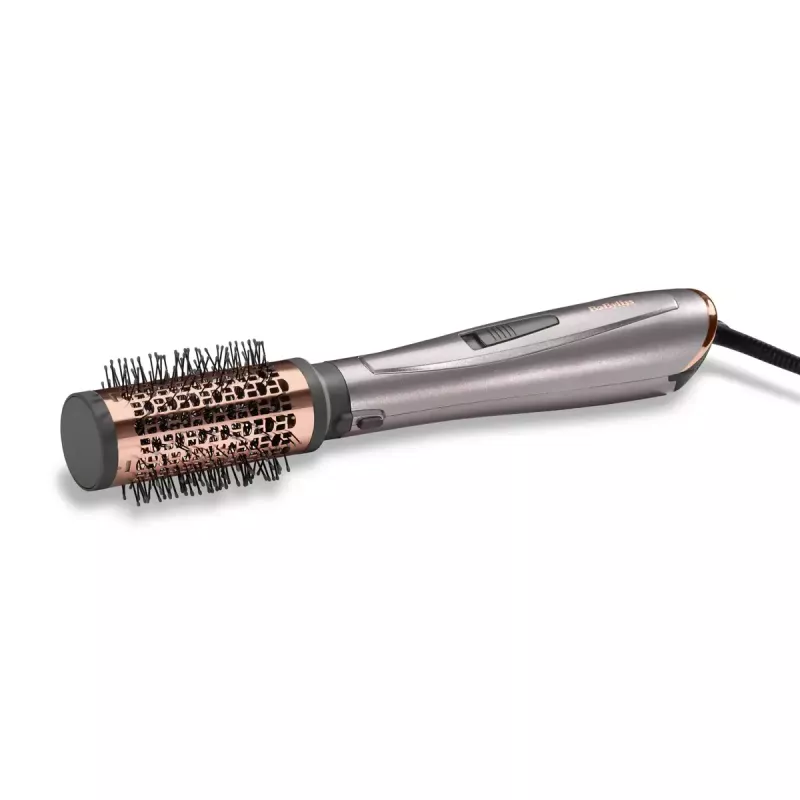 Matu veidošanas komplekts BABYLISS Air Style 1000 — 1000 W karstā gaisa veidotājs ar 5 cm cilindru, 2 temperatūras līmeņiem, jonu tehnoloģiju un aukstā gaisa funkciju, 4 uzgaļi
