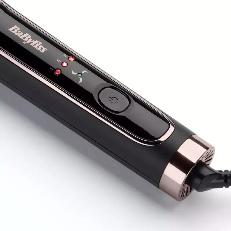 Lokšķēres BABYLISS Curl Styler Luxe C112E — 36 mm keramikas cilindrs, 160–200°C, 32 W, LED displejs