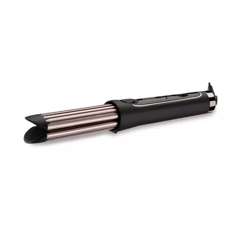 Lokšķēres BABYLISS Curl Styler Luxe C112E — 36 mm keramikas cilindrs, 160–200°C, 32 W, LED displejs