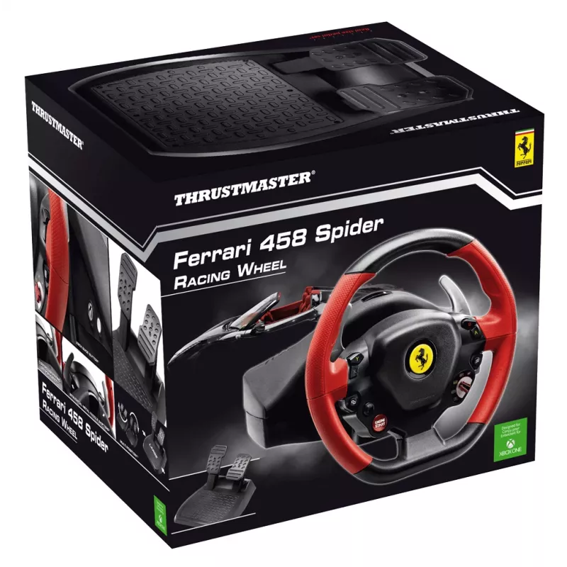 Thrustmaster Ferrari 458 Spider stūre ar pedāļiem Xbox One
