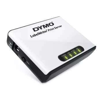 DYMO LabelWriter Print Server – Bezvadu tīkla drukas serveris LabelWriter etiķešu printeriem (EU kontaktdakša)