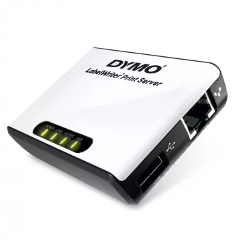 DYMO LabelWriter Print Server – Bezvadu tīkla drukas serveris LabelWriter etiķešu printeriem (EU kontaktdakša)