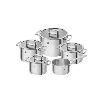 ZWILLING Vitality 5-daļīgs katlu komplekts no nerūsējošā tērauda (66460-000-0)