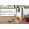 Unold Ava elektriskā tējkanna 2.5 L 2600 W Sudrabs, Balts