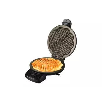 Unold 48235 vafeļu dzelzs 1 vafelei 1200 W Melns, Nerūsējošs tērauds