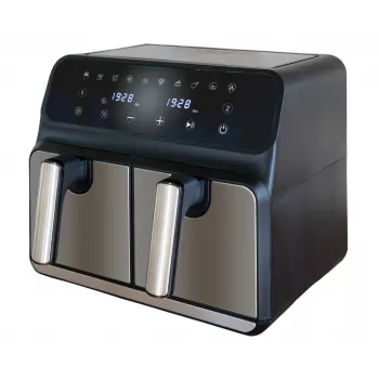 Unold 58685 dubultā gaisa fritētava 8 L, 1700 W, melna, pelēka