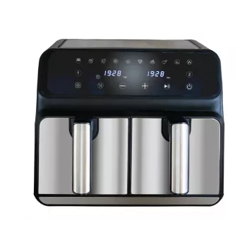 Unold 58685 dubultā gaisa fritētava 8 L, 1700 W, melna, pelēka
