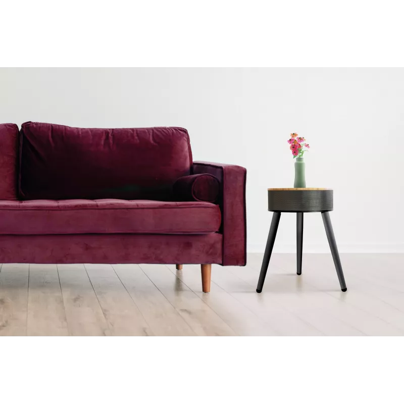 Unold 86545 elektriskais ventilatora sildītājs Melns, Koka