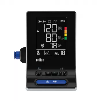 Braun BUA 6350 Automātiskais augšdelma asinsspiediena mērītājs melns