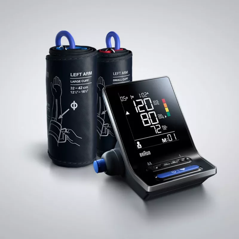 Braun BUA 6350 Automātiskais augšdelma asinsspiediena mērītājs melns