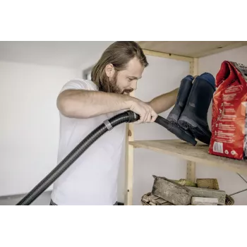 Putekļsūcējs Karcher WD 3 S V-17/4/20 — 17 L nerūsējošā tērauda tvertne, 1000 W, slapjā un sausā tīrīšana