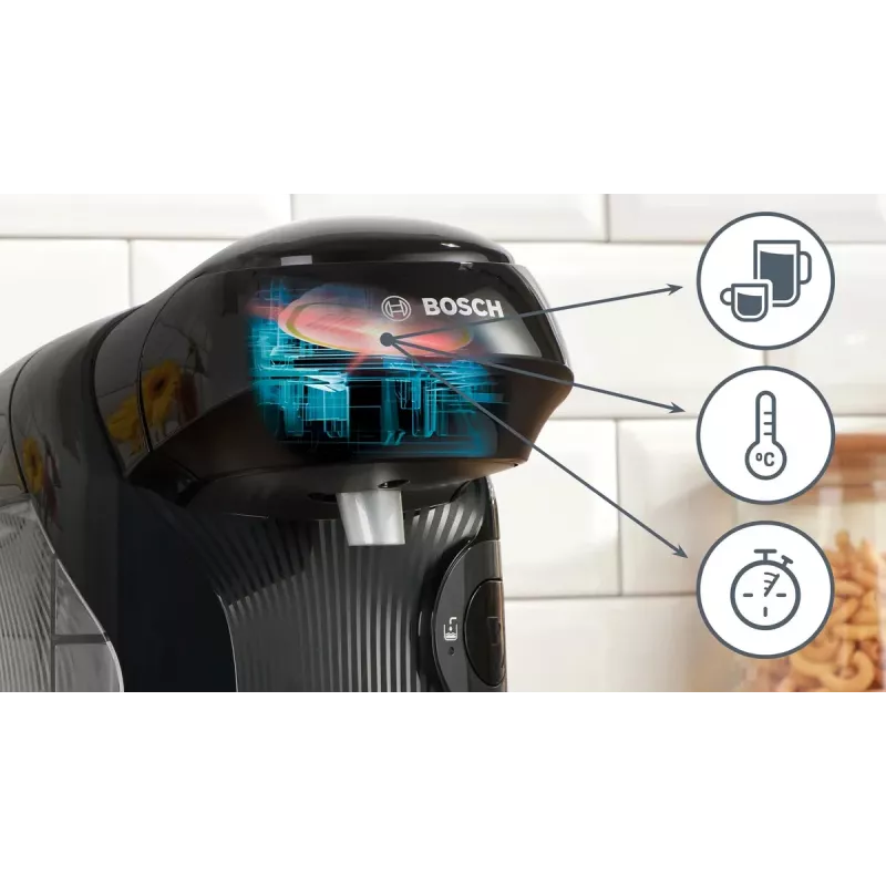Kafijas automāts Bosch TAS112E kapsulu 0.7 L melns