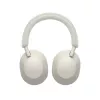 Sony WH-1000XM5 Bezvadu un vadu austiņas ar trokšņu slāpēšanu, sudraba, balta