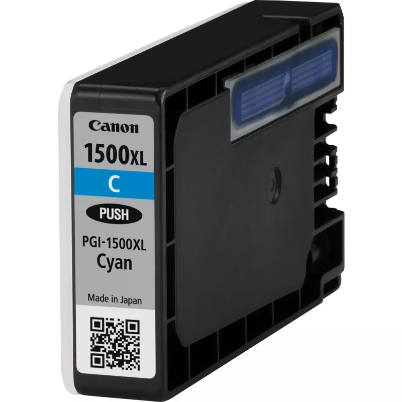 Canon PGI-1500XL augstas ražības ciāna tintes kasetne, ciāna, 1 gab., 1020 lpp.
