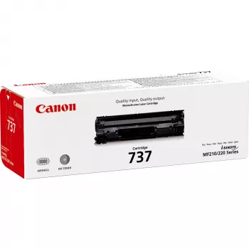 Tonera kasetne Canon 737 Melna 2100 lappuses