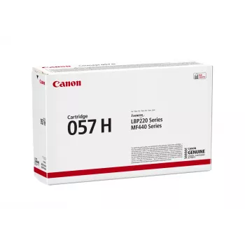Canon i-SENSYS 057H oriģinālā toner kasetne, melna, 1 gab., augstas ietilpības