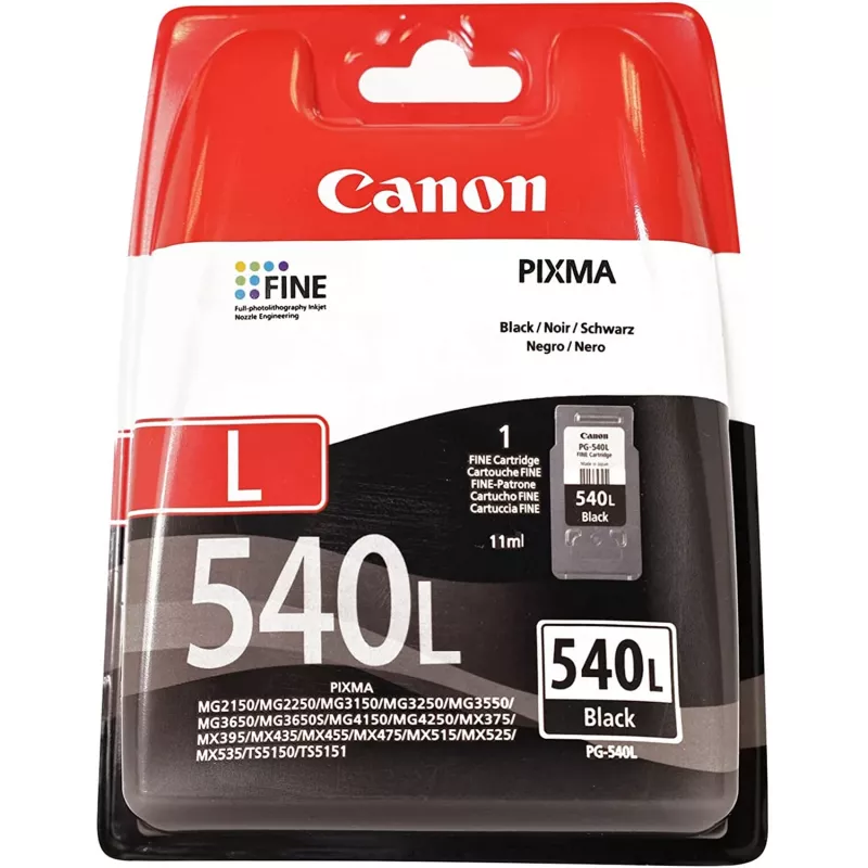 Canon PG-540L oriģināla melnā tintes kasetne, augstas ietilpības, 1 gab.