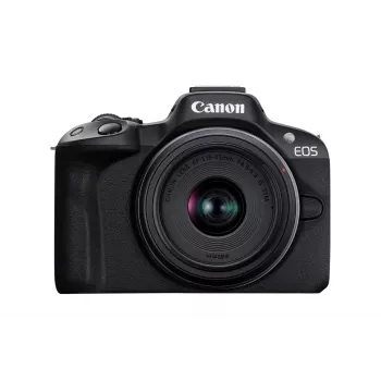 Bezspoguļa kamera Canon EOS R50 Melna 24.2MP 4K Video