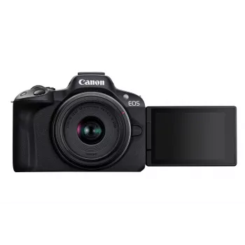 Bezspoguļa kamera Canon EOS R50 Melna 24.2MP 4K Video