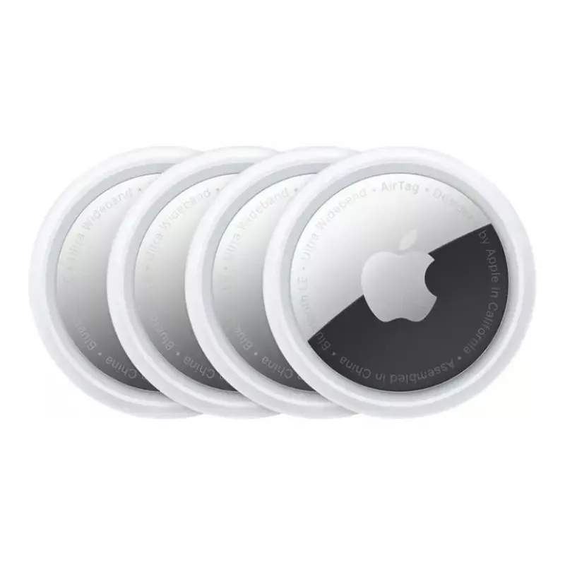 Apple AirTag 4 iepakojums sudrabbalts