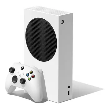 Spēļu konsole Microsoft Xbox Series S — 512 GB SSD, Wi‑Fi 5, Gigabit Ethernet, balta