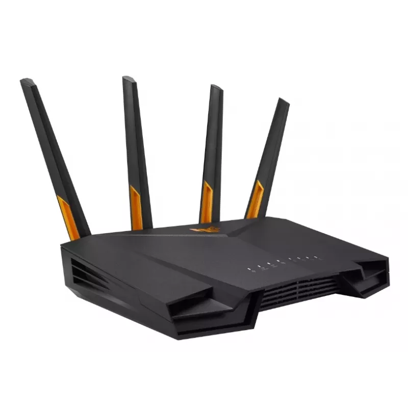 Bezvadu maršrutētājs ASUS TUF-AX4200 Gigabit Ethernet Divu joslu (2.4 GHz / 5 GHz) Melns