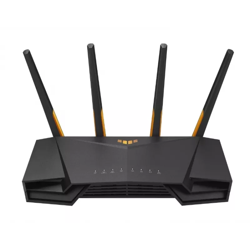 Bezvadu maršrutētājs ASUS TUF-AX4200 Gigabit Ethernet Divu joslu (2.4 GHz / 5 GHz) Melns