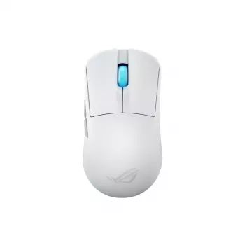 Pele ASUS ROG Harpe Ace Mini Gaming Ambidextrous RF Bezvadu + Bluetooth + USB Type-C Optiskā 42000 DPI