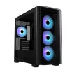 Korpuss ASUS A23 PLUS TG ARGB MELNS