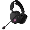 ASUS ROG Pelta Bezvadu un vadu spēļu austiņas, 50 mm, USB-C, Bluetooth, Melnas