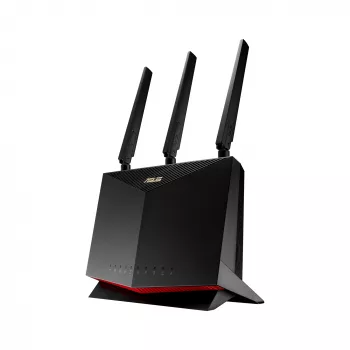 ASUS 4G-AC86U bezvadu maršrutētājs Gigabit Ethernet divu joslu (2.4 GHz / 5 GHz) Melns