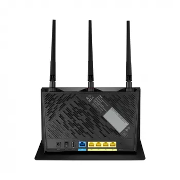 ASUS 4G-AC86U bezvadu maršrutētājs Gigabit Ethernet divu joslu (2.4 GHz / 5 GHz) Melns