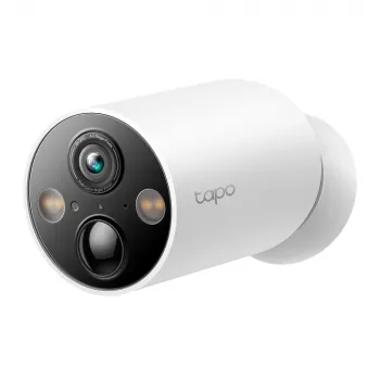 TP-Link Tapo viedā bezvadu drošības kamera, IP kamera, āra, bezvadu, griestu/sienas, balta, lode