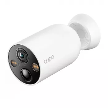 TP-Link Tapo viedā bezvadu drošības kamera, IP kamera, āra, bezvadu, griestu/sienas, balta, lode