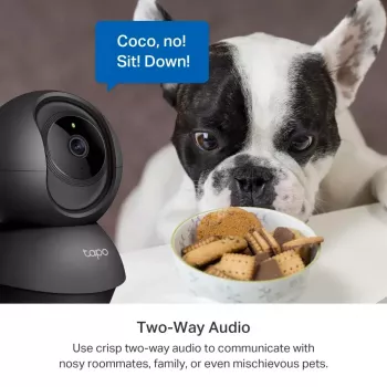 TP-Link Tapo C211 Pan/Tilt iekštelpu IP kamera, 2K, balta