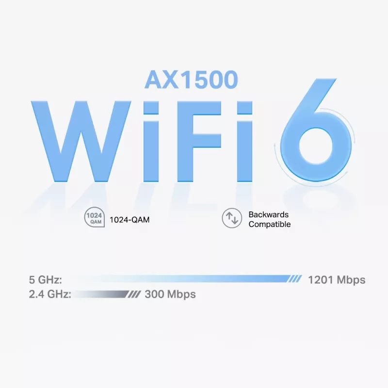 TP-Link Deco X10 AX1500 Wi-Fi 6 tīkla komplekts, balts